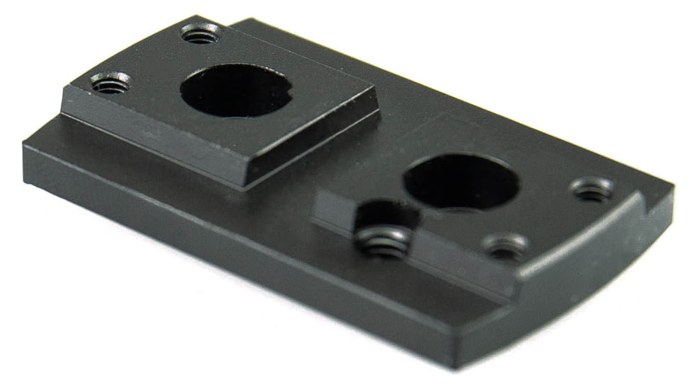Shield Sights Adapter Plate for Aimpoint T1/T2 QD mounts, Black, 2x1.25x0.25 in, MNT-T1/T2-SMS/RMS
