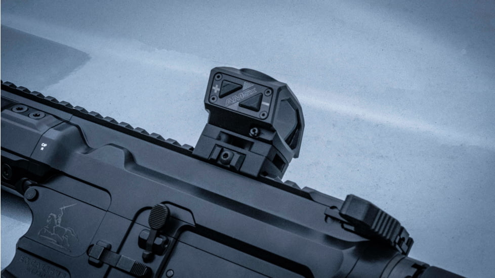 Shield Sights AMSx Reflex Red Dot Sight, Black, 4 MOA Dot Reticle, NSN 1240-99-616-3277, AMSx-4MOA