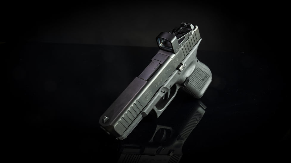 Shield Sights Compact Reflex Mini Red Dot Sight 2.0, 4 MOA Dot Reticle, RMS2-4MOA Glass Lens, FDE, RMS2-8-Moa-G-FDE