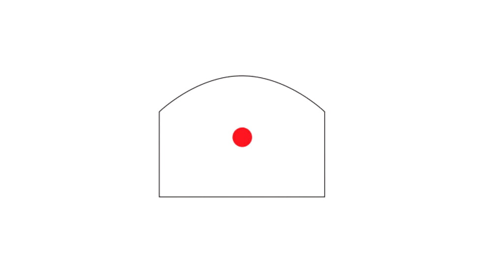 Shield Sights Compact Reflex Mini Red Dot Sight 2.0, 4 MOA Dot Reticle, RMS2-4MOA Glass Lens, FDE, RMS2-8-Moa-G-FDE
