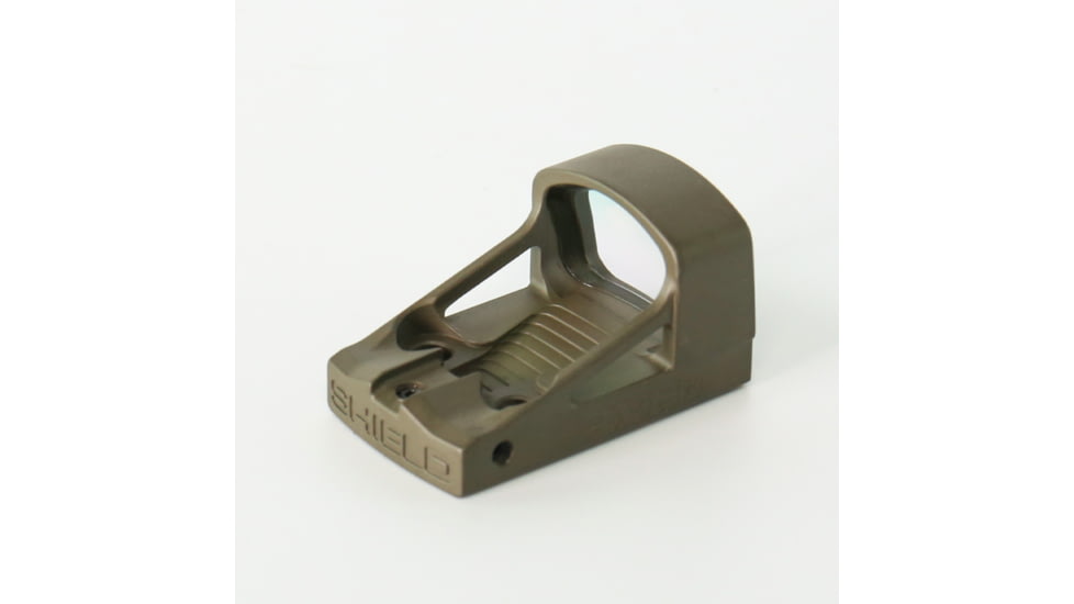 Shield Sights Compact Reflex Mini Red Dot Sight, 4 MOA Dot Reticle, RMSC-4MOA Glass Lens, Olive Drab Green, RMSc-4 Moa G ODG