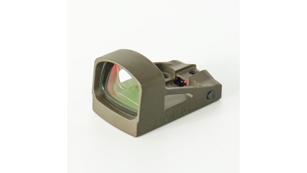 Shield Sights Compact Reflex Mini Red Dot Sight, 4 MOA Dot Reticle, RMSC-4MOA Glass Lens, Olive Drab Green, RMSc-4 Moa G ODG