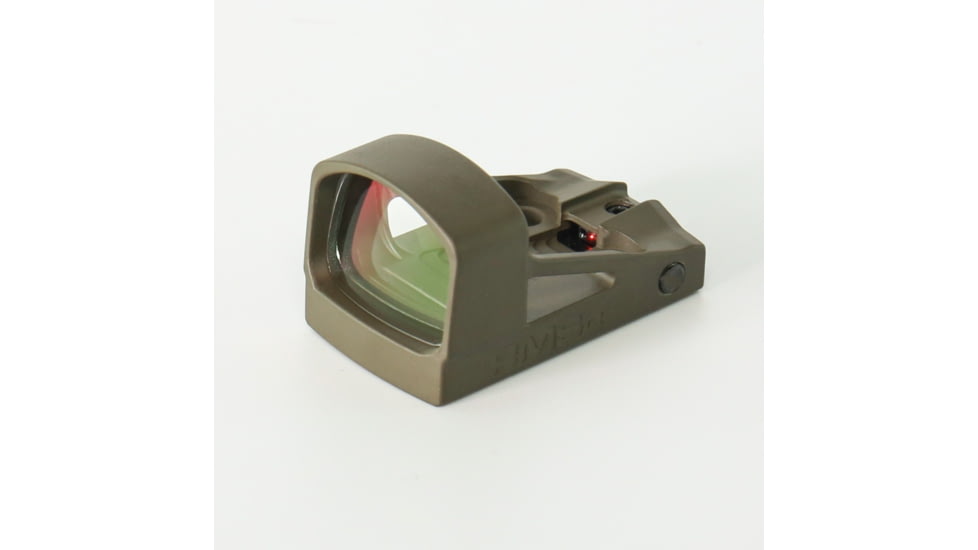 Shield Sights Compact Reflex Mini Red Dot Sight, 8 MOA Dot Reticle, RMSC-4MOA Glass Lens, Olive Drab Green, RMSc-8-Moa-G-ODG