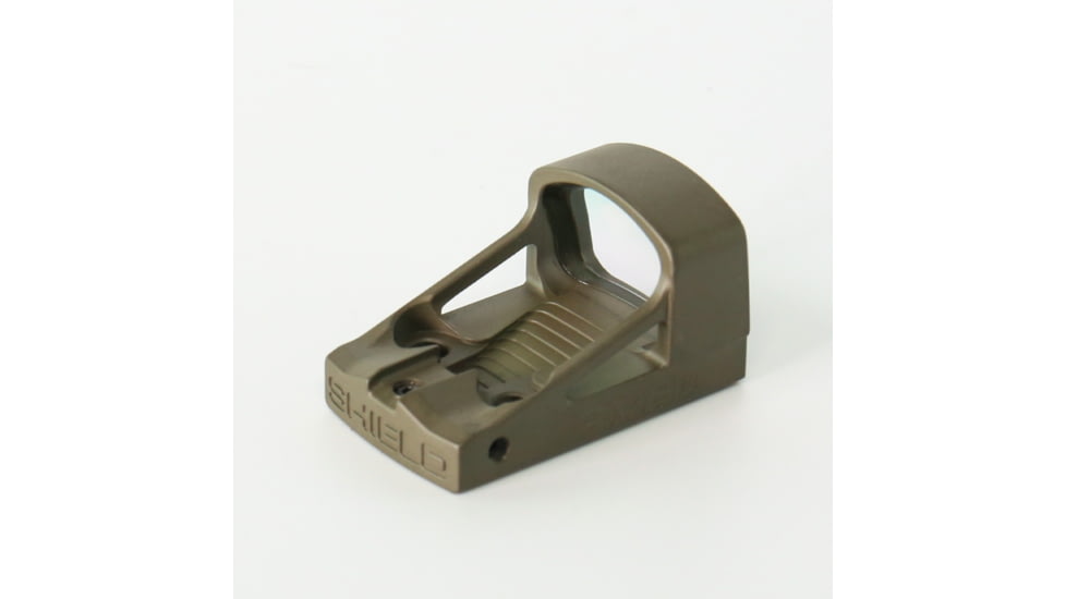 Shield Sights Compact Reflex Mini Red Dot Sight, 8 MOA Dot Reticle, RMSC-4MOA Glass Lens, Olive Drab Green, RMSc-8-Moa-G-ODG