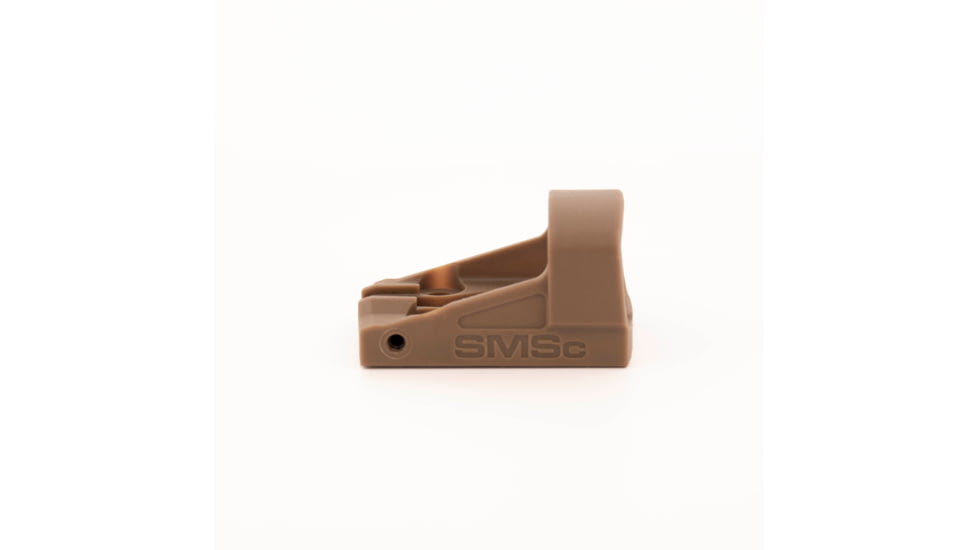 Shield Sights Compact Shield Mini Red Dot Sight, 4 MOA Dot Reticle, SMSC-4MOA Glass Lens, FDE, SMSc-4MOA-GLASS FDE