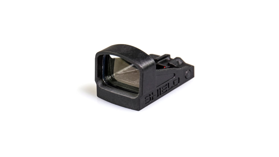 Shield Sights Compact Shield Mini Red Dot Sight, 4 MOA Dot Reticle, SMSC-4MOA Glass Lens, Black, SMSc-4MOA-GLASS