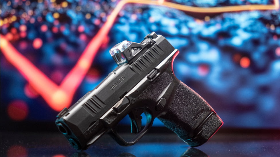 Shield Sights OMSsc Open Mini Sight Sub Compact 1x 17.35x14.35mm Reflex Red Dot Sight, 4 MOA Dot Reticle, Black, OMSsc-4 MOA-Glass