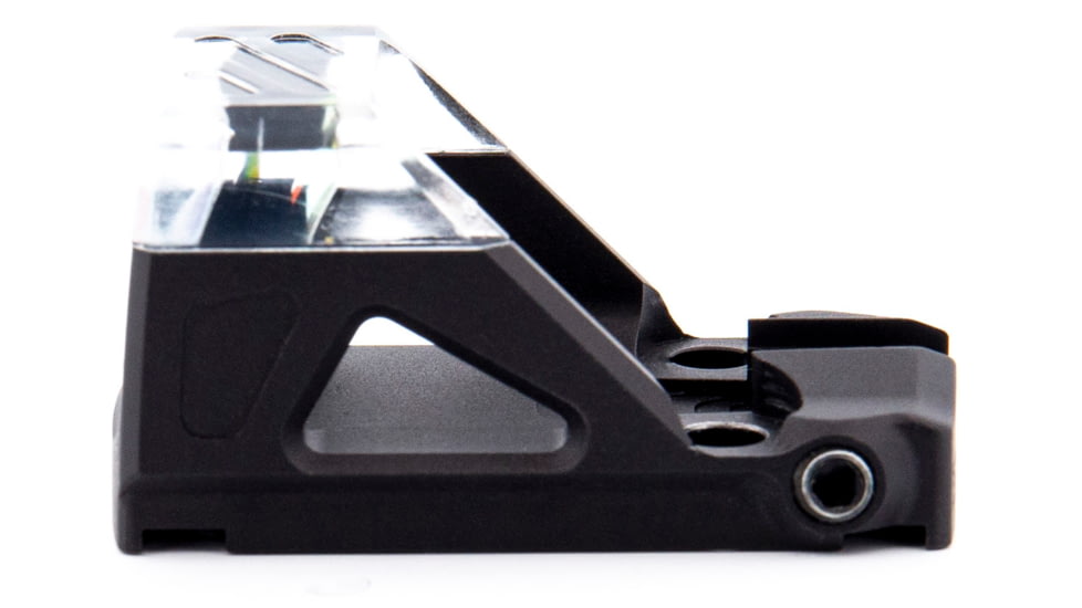 Shield Sights OMSsc Open Mini Sight Sub Compact 1x 17.35x14.35mm Reflex Red Dot Sight, 4 MOA Dot Reticle, Black, OMSsc-4 MOA-Glass