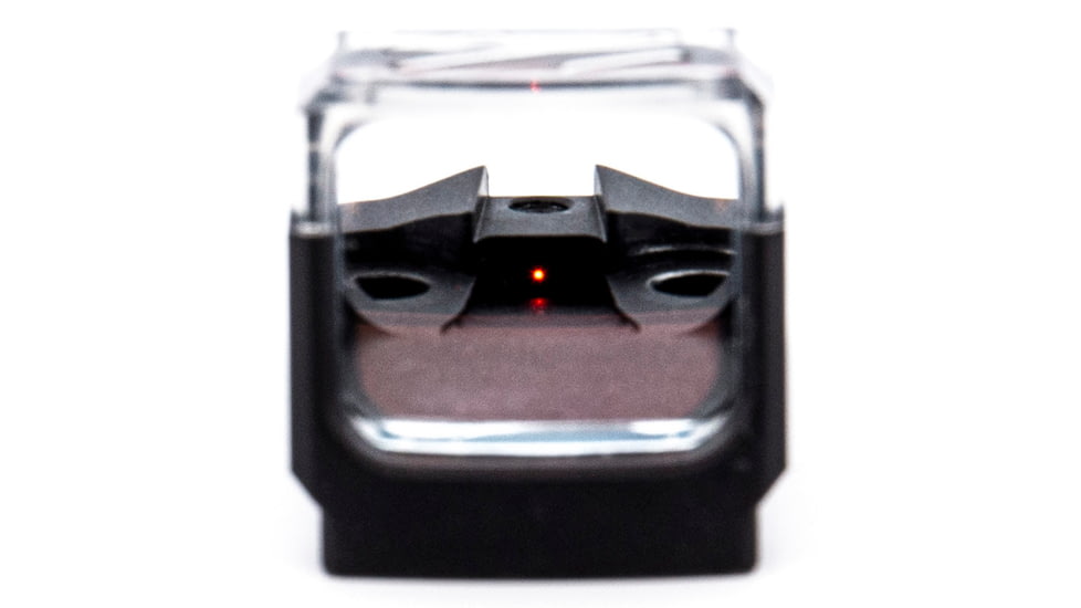 Shield Sights OMSsc Open Mini Sight Sub Compact 1x 17.35x14.35mm Reflex Red Dot Sight, 4 MOA Dot Reticle, Black, OMSsc-4 MOA-Glass