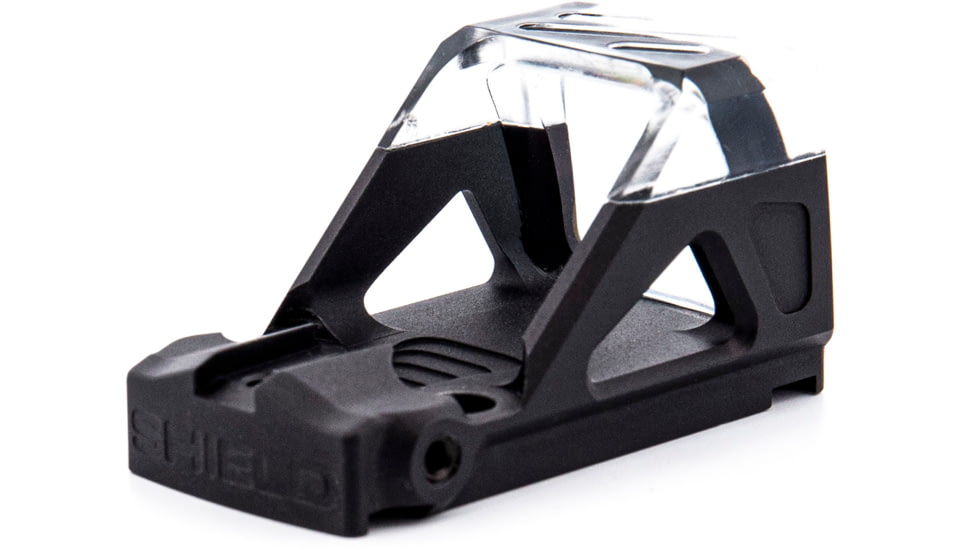 Shield Sights OMSsc Open Mini Sight Sub Compact 1x 17.35x14.35mm Reflex Red Dot Sight, 4 MOA Dot Reticle, Black, OMSsc-4 MOA-Glass