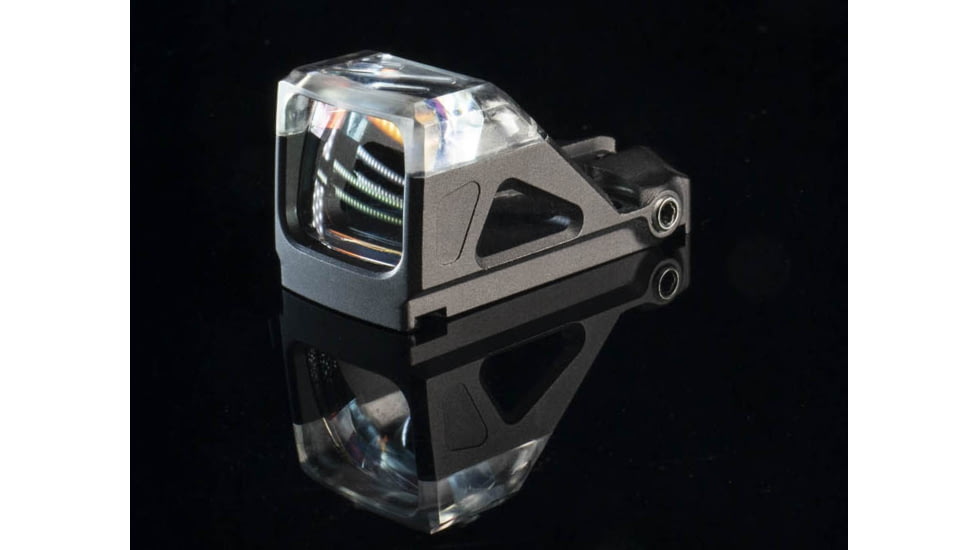 Shield Sights OMSsc Open Mini Sight Sub Compact 1x 17.35x14.35mm Reflex Red Dot Sight, 4 MOA Dot Reticle, Black, OMSsc-4 MOA-Glass