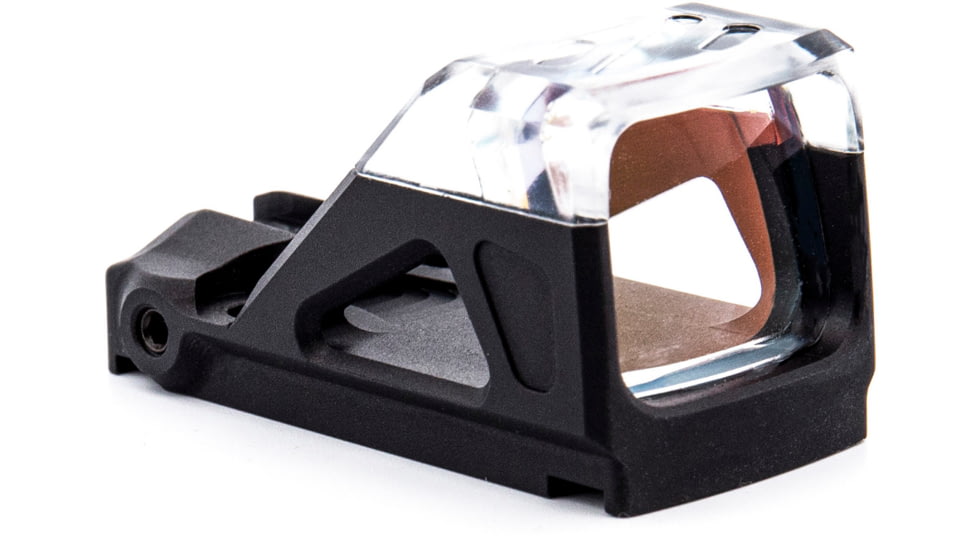 Shield Sights OMSsc Open Mini Sight Sub Compact 1x 17.35x14.35mm Reflex Red Dot Sight, 4 MOA Dot Reticle, Black, OMSsc-4 MOA-Glass