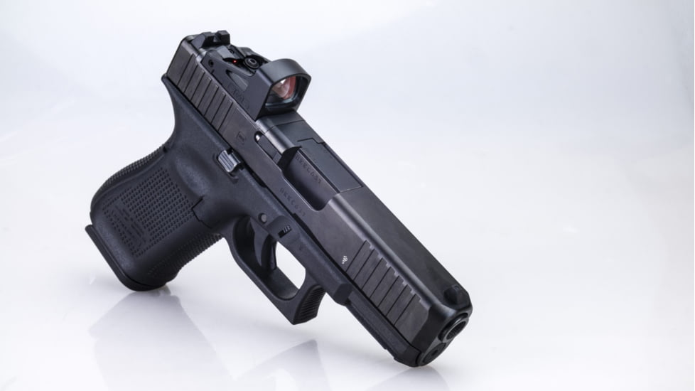 Shield Sights Reflex Mini Red Dot Sight 2.0, 8 MOA Dot Reticle, RMS2-8MOA Glass Lens, Black, RMS2-8MOA-GLASS