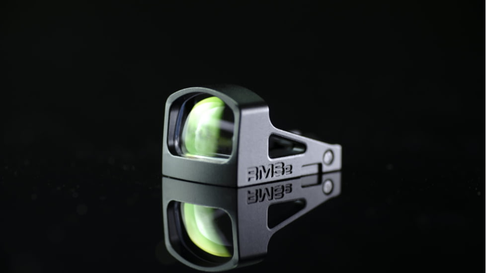 Shield Sights Reflex Mini Red Dot Sight 2.0, 8 MOA Dot Reticle, RMS2-8MOA Glass Lens, Black, RMS2-8MOA-GLASS