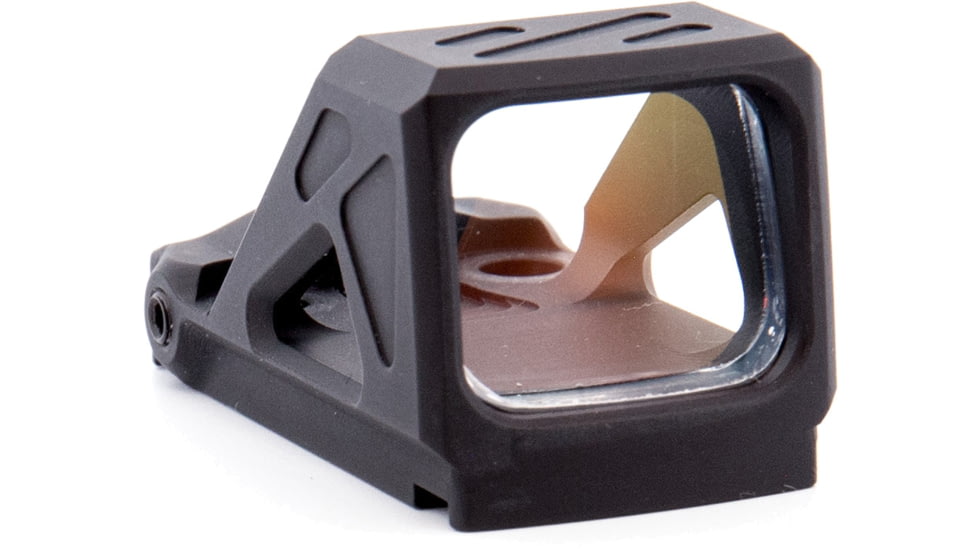Shield Sights RMSsc Reflex Mini Sight Sub-Compact 1x 17.35x14.35mm Reflex Red Dot Sight, 8 MOA Dot Reticle, Black, RMSsc-8MOA-Glass