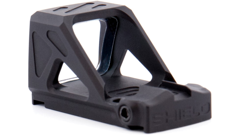 Shield Sights RMSsc Reflex Mini Sight Sub-Compact 1x 17.35x14.35mm Reflex Red Dot Sight, 8 MOA Dot Reticle, Black, RMSsc-8MOA-Glass