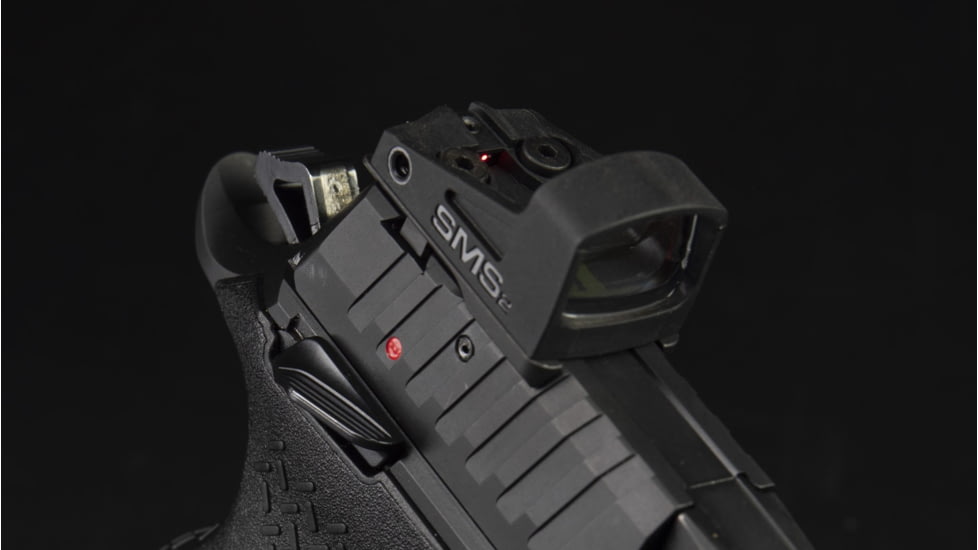 Shield Sights Glass Edition Mini Reflex Red Dot Sight, 1x, 8 MOA Dot Reticle, Black, SMS2-8MOA-GLASS