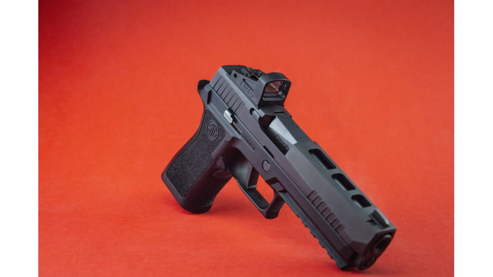 Shield Sights Glass Edition Mini Reflex Red Dot Sight, 1x, 8 MOA Dot Reticle, Black, SMS2-8MOA-GLASS