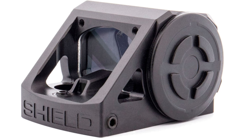 Shield Sights Advanced Mini Sight, Red Dot Sight, Non Magnified, Shield Footprint, 8 MOA Dot, Matte Finish, Black, BLEM (Damaged Packaging) AMS-8MOA