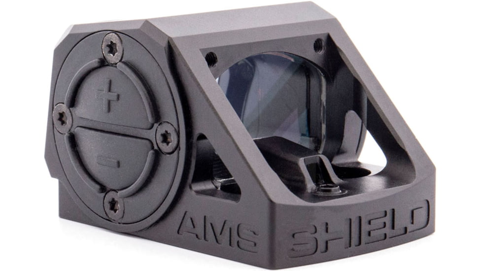 Shield Sights Advanced Mini Sight, Red Dot Sight, Non Magnified, Shield Footprint, 8 MOA Dot, Matte Finish, Black, BLEM (Damaged Packaging) AMS-8MOA