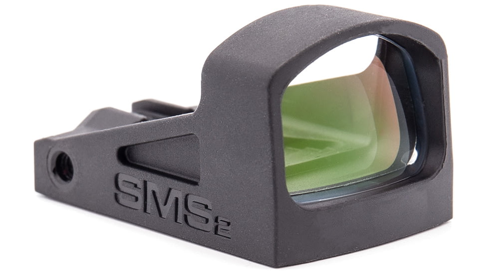 Shield Sights Glass Edition Mini Reflex Red Dot Sight, 1x, 8 MOA Dot Reticle, Black, SMS2-8MOA-GLASS