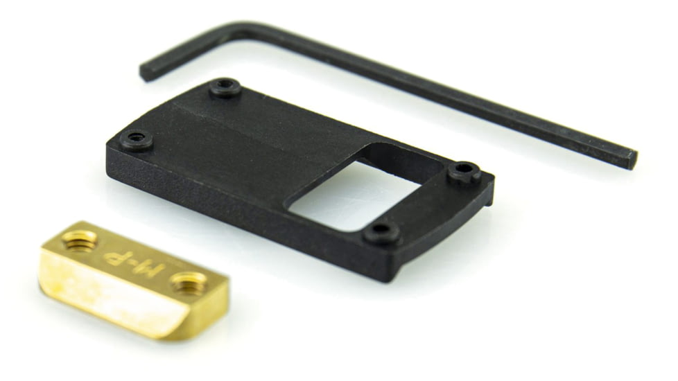 Shield Sights S&amp;W M&amp;P JP Slide Adapter Plate, Black, RMSc, MNT-S&amp;W-SMS/RMS