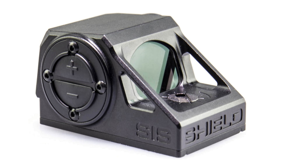 Shield Sights SIS Two Sight CD 1x22mm Reflex Red Dot Sight, Black, 8 MOA Dot/2 MOA Dot Reticle, NSN 1240-99-176-8342, SIS2-CD