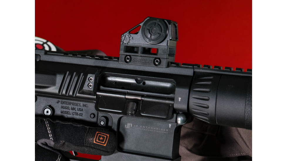 Shield Sights SIS Two Sight CD 1x22mm Reflex Red Dot Sight, Black, 8 MOA Dot/2 MOA Dot Reticle, NSN 1240-99-176-8342, SIS2-CD