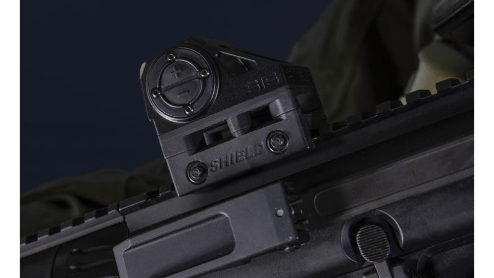 Shield Sights SIS Two Sight CD 1x22mm Reflex Red Dot Sight, Black, 8 MOA Dot/2 MOA Dot Reticle, NSN 1240-99-176-8342, SIS2-CD