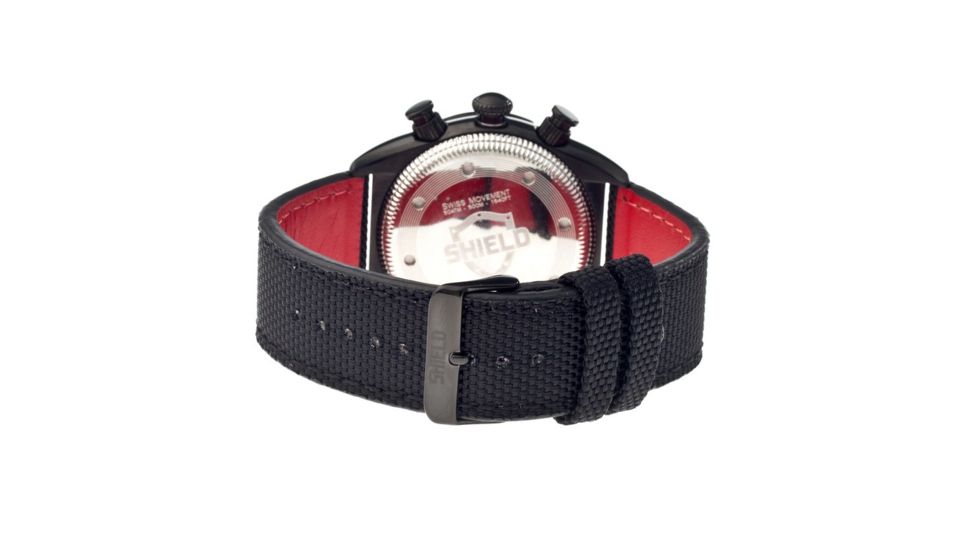 Shield Swiss Diver Mens Watch, 50ATM, Black, Black Dial SLDSH0505