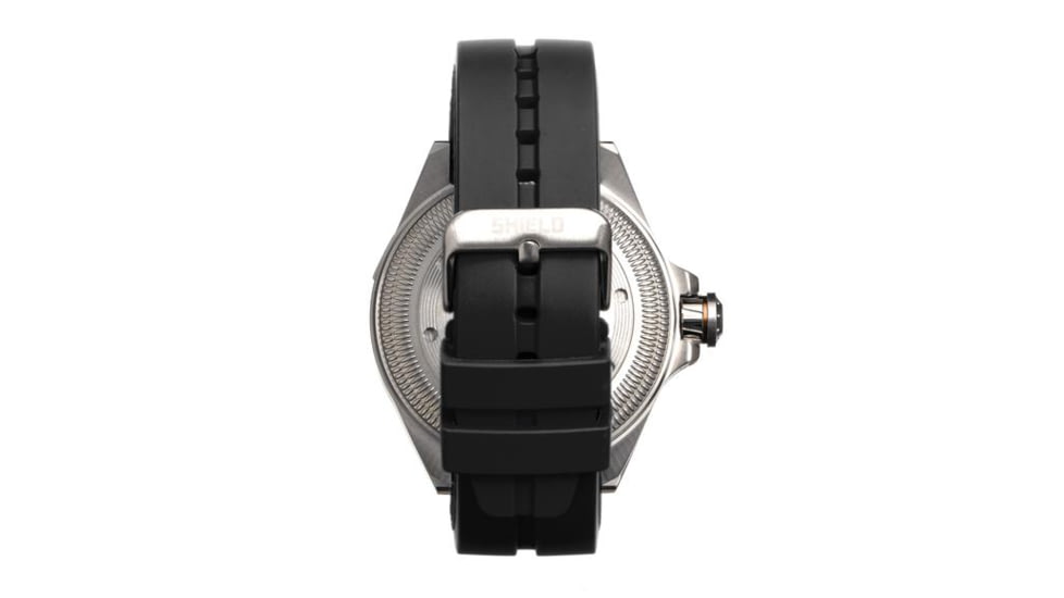 Shield Vessel Strap Watch w/Date, Black - Mens, SLDSH112-1