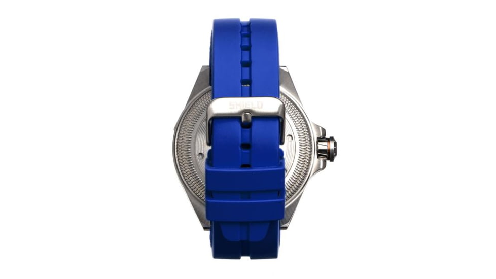 Shield Vessel Strap Watch w/Date, Dark Blue - Mens, SLDSH112-5