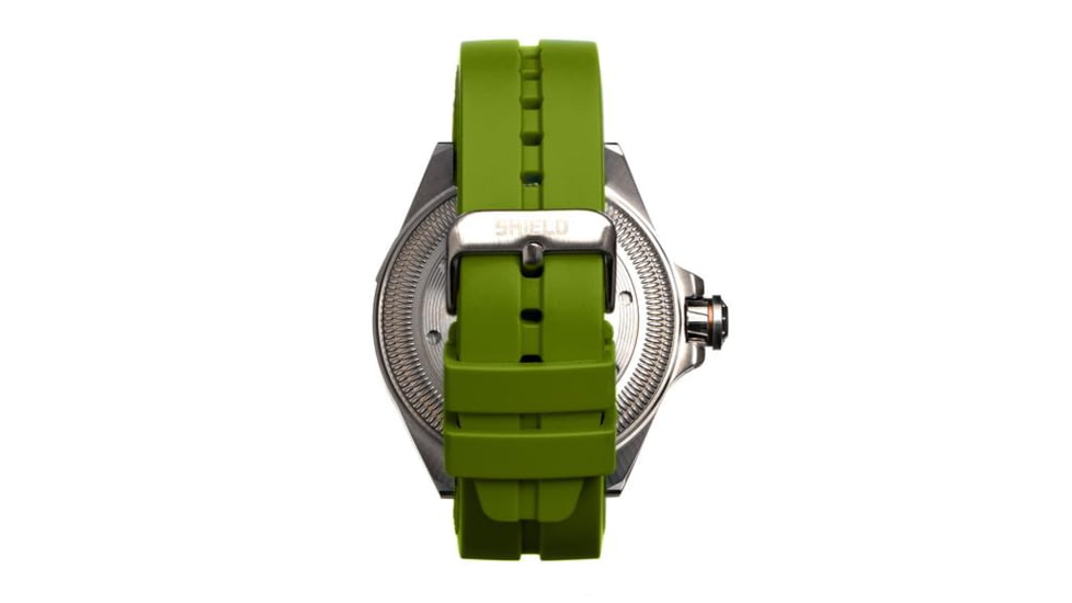 Shield Vessel Strap Watch w/Date, Green - Mens, SLDSH112-4