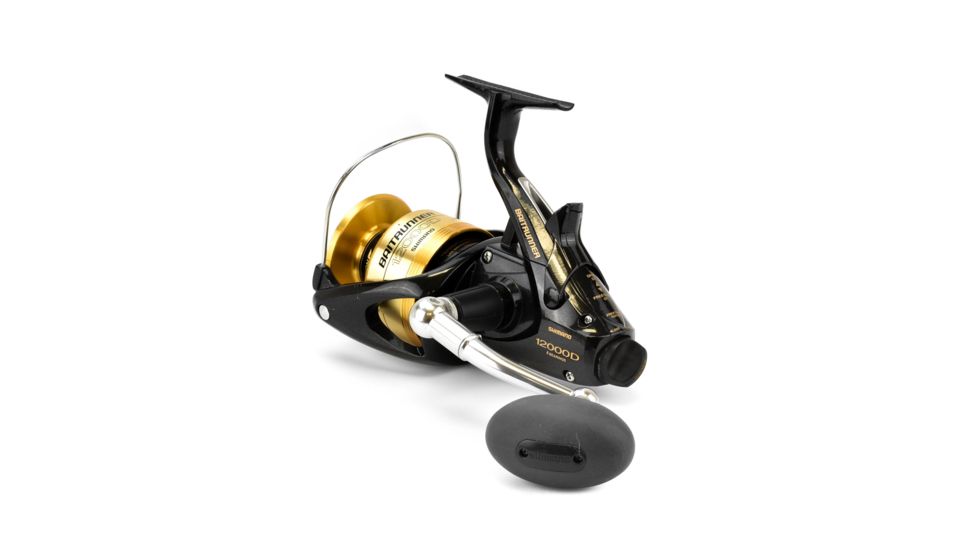 Shimano Demo Baitrunner 1200D Spinning Reel, 4.4:1, 3+1, Ambidextrous, BTR12000D-DEMO