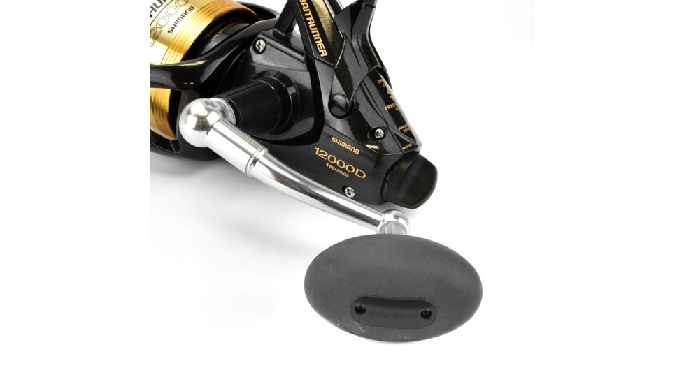 Shimano Demo Baitrunner 1200D Spinning Reel, 4.4:1, 3+1, Ambidextrous, BTR12000D-DEMO