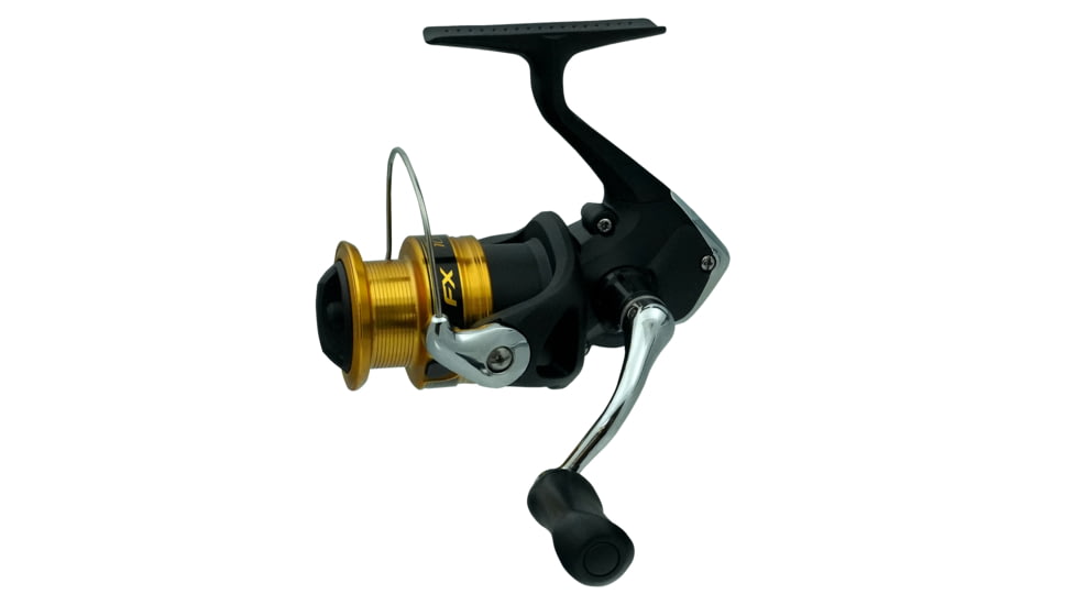 Shimano FX 1000FC Spinning Reel, 2+1BB, 5.0:1 4/140 Mono, 15/85 Braid Clam Pack, FX1000FCC