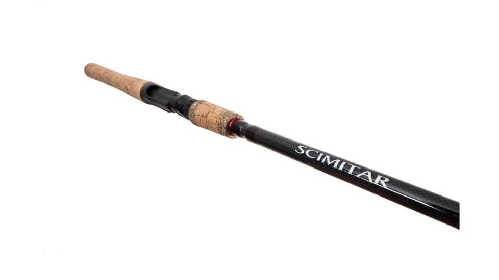 Shimano Scimitar Graphite Casting Rod, 2 Piece, Heavy, Fast, 10-30lb, 9+Tip, Cork Handle, 9, SMC90H2B