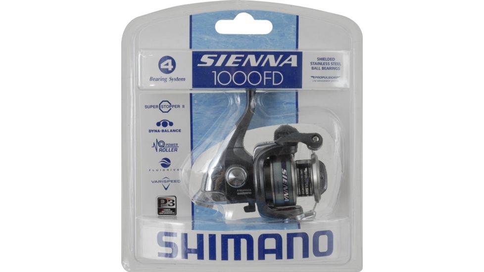 Shimano Sienna 1000 Front Drag Spinning Reel 046327