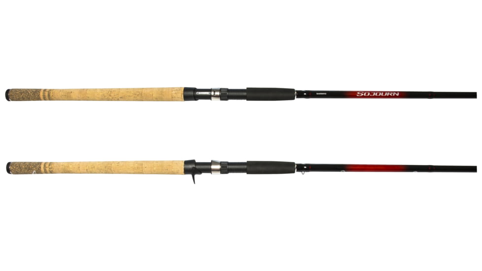 Shimano Sojourn Muskie Cast Rod, 1 Piece, Extra Heavy, Fast, 3-12oz Lures 20lb - 50lb, Cork Grips, 8, SJCM80XHB