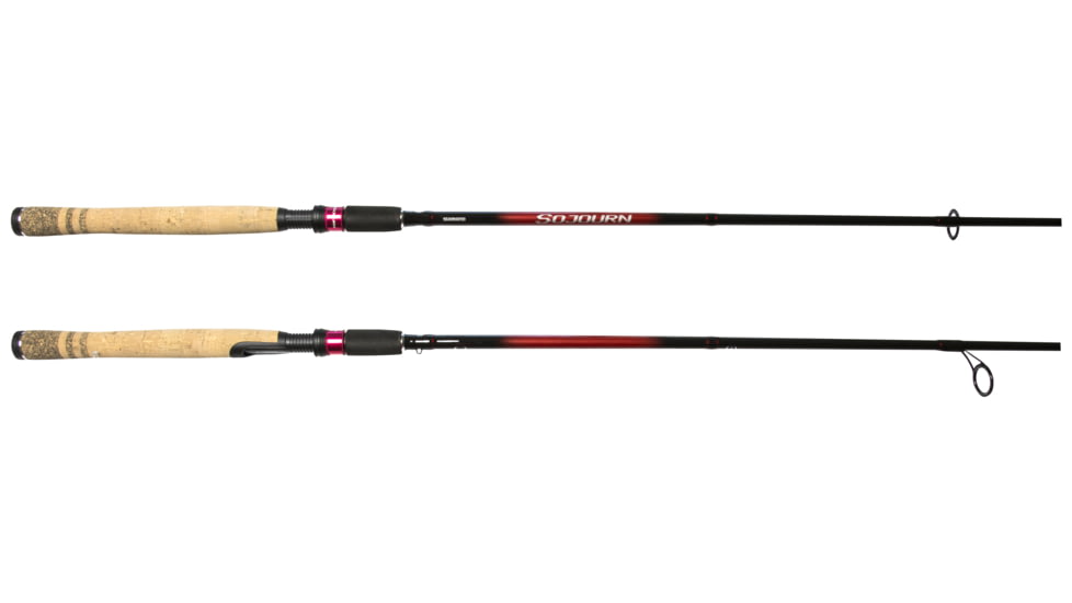 Shimano Sojourn Spinning Rod, 6ft 6in, Medium, Fast, 1 Piece, SJS66MB