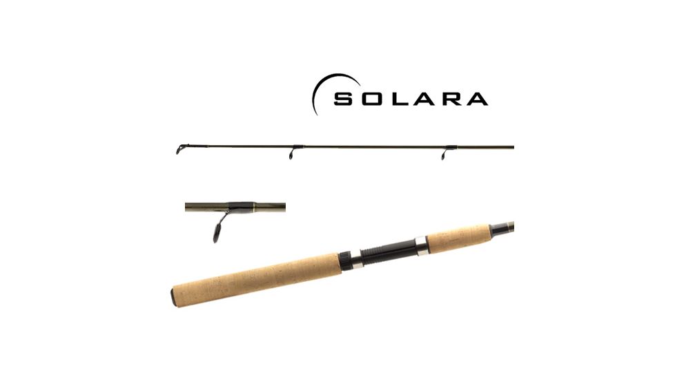Shimano Solara Spinning Rod, 7ft, Medium, Moderate, 2 Pieces, SLS70M2