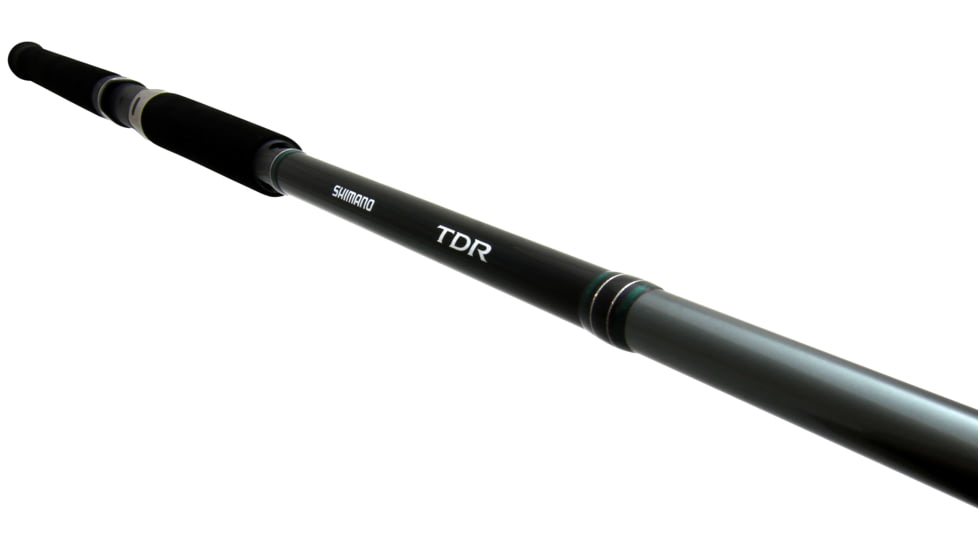 Shimano TDR Conventional Trolling Rod, 2 Piece, Moderate/Fast, Medium-Heavy, 15-30lb Line Rating, 86, TDR86MH2C