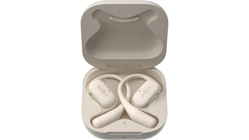 Shokz OpenFit Earbuds, Beige, OS, T910-ST-BG-US