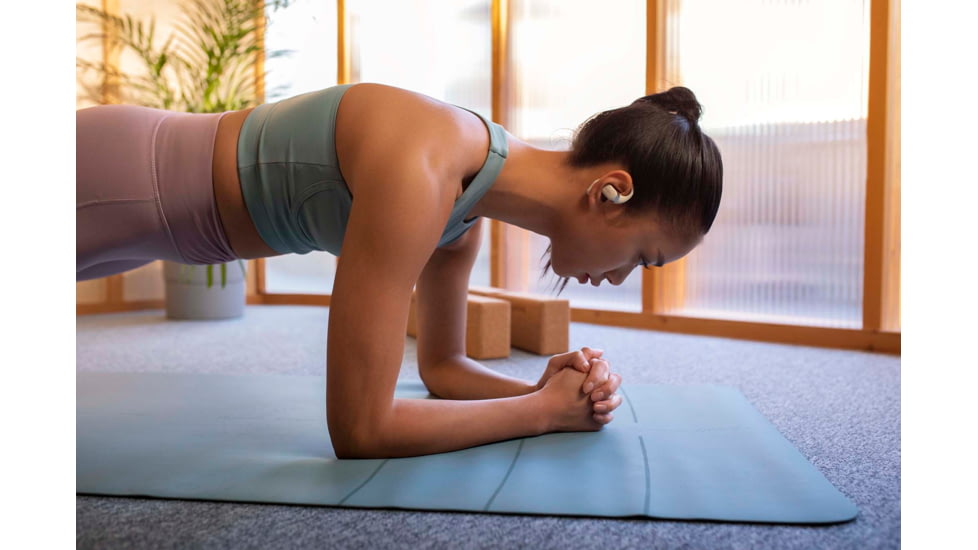 Shokz OpenFit Earbuds, Beige, OS, T910-ST-BG-US