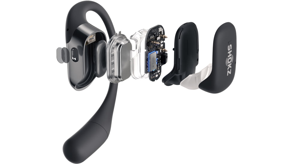 Shokz OpenFit Earbuds, Black, OS, T910-ST-BK-US