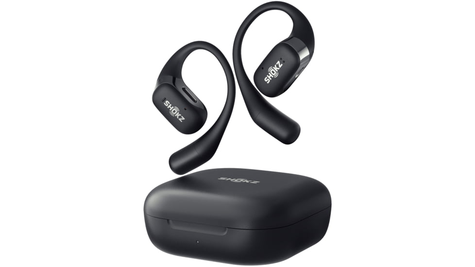 Shokz OpenFit Earbuds, Black, OS, T910-ST-BK-US