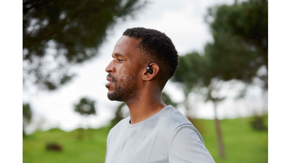 Shokz OpenFit Earbuds, Black, OS, T910-ST-BK-US