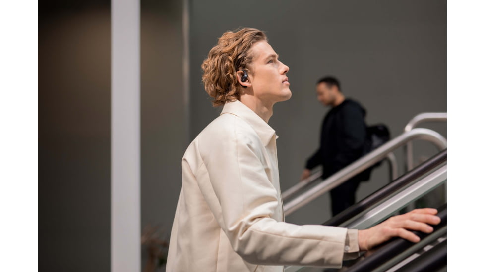 Shokz OpenFit Earbuds, Black, OS, T910-ST-BK-US