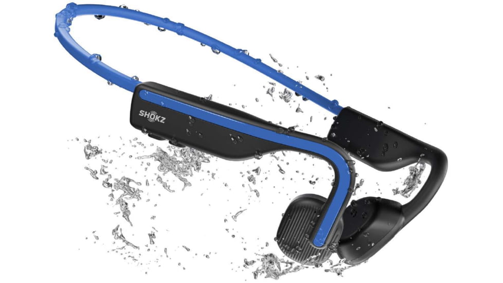 Shokz OpenMove Bone Conduction Open-Ear Lifestyle/Sport Headphones, Blue, S661-ST-BL-US