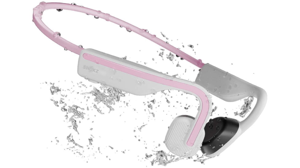 Shokz OpenMove Bone Conduction Open-Ear Lifestyle/Sport Headphones, Pink, S661-ST-PK-US